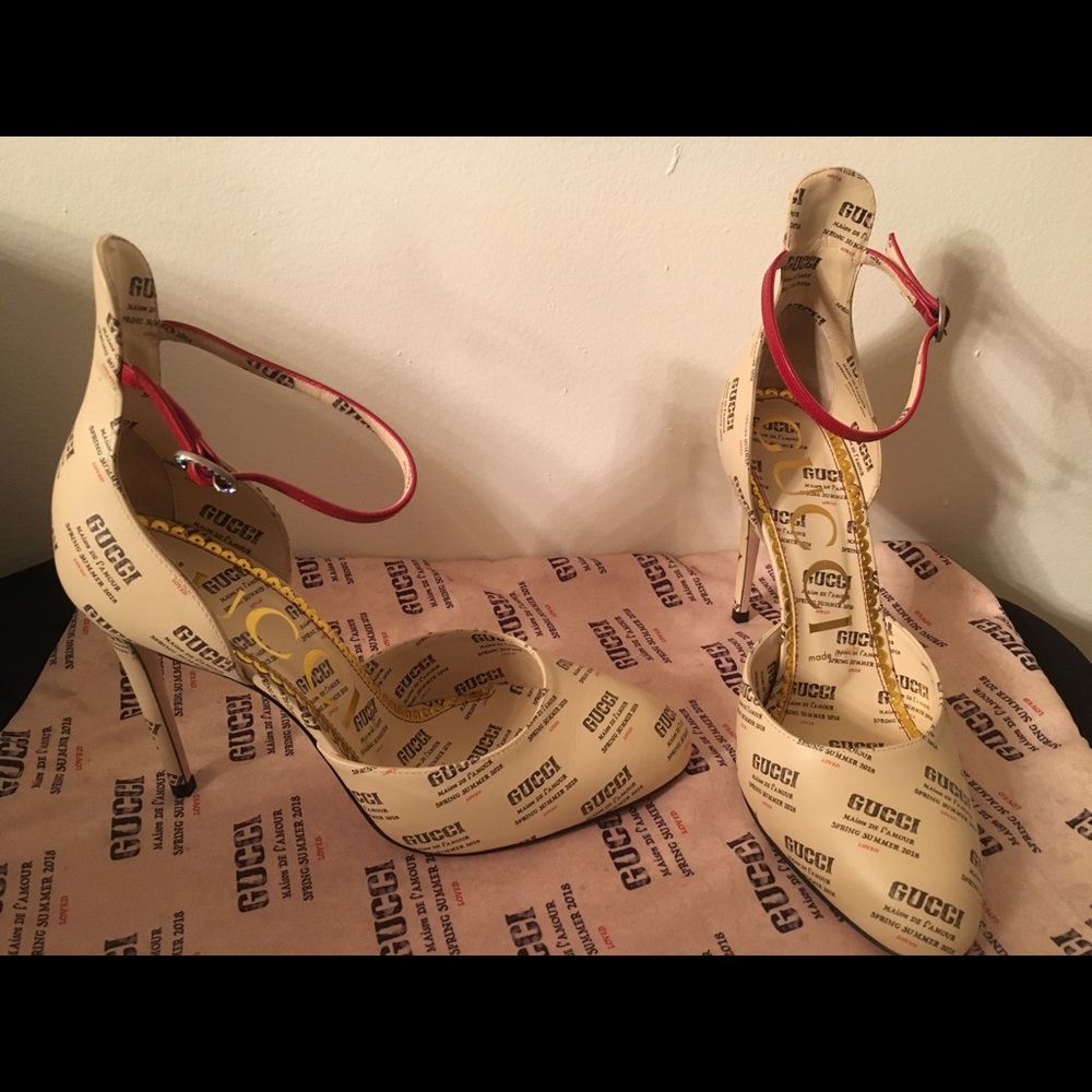 Ankle Strap Gucci Pump